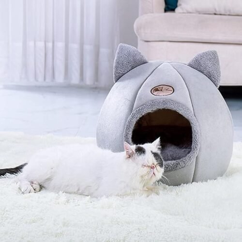 Cama Pet Gato Cachorro Super Confortável Caverna Luxo G
