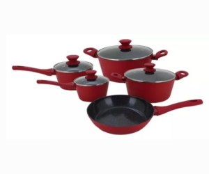 Conjunto De Panelas Rubi 5 Peças Indução