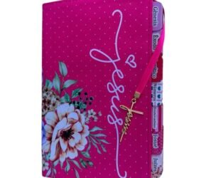 Bíblia Ester Com Pingente E Abas Coladas - Com Harpa